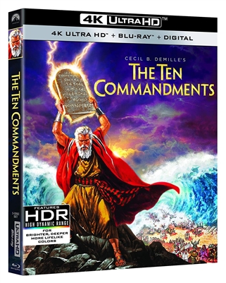 Ten Commandments 4K UHD 02/21 Blu-ray (Rental)