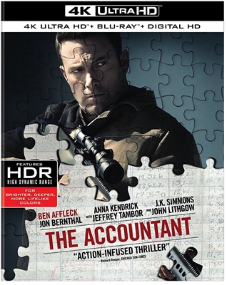 Accountant 4K UHD Blu-ray (Rental)