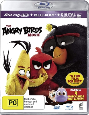 Angry Birds Movie 3D Blu-ray (Rental)