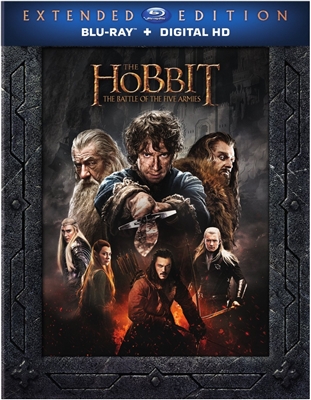 Hobbit: The Battle of the Five Armies Extended Blu-ray (Rental)