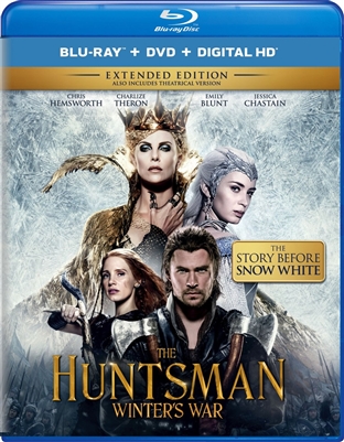 Huntsman: Winter's War Extended Edition 07/16 Blu-ray (Rental)