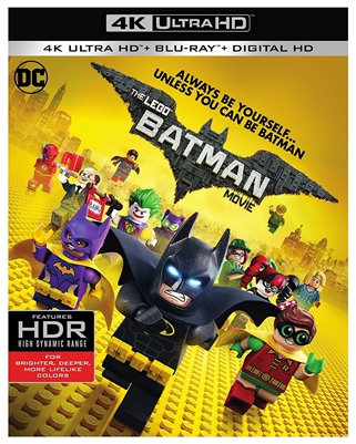 LEGO Batman Movie 4K UHD Blu-ray (Rental)