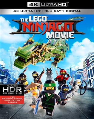 LEGO Ninjago Movie 4K UHD Blu-ray (Rental)