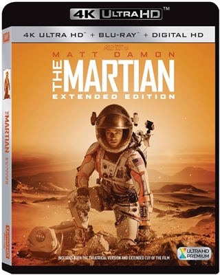 The Martian Extended Edition 4K UHD Blu-ray (Rental)