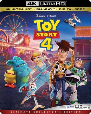 Toy Story 4 4K UHD 09/19 Blu-ray (Rental)