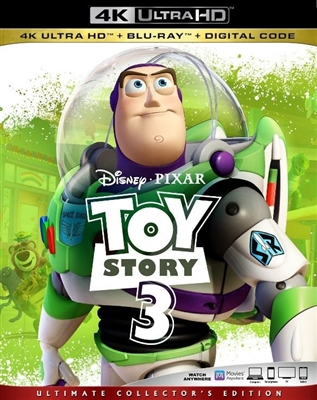 Toy Story 3 4K UHD 05/19 Blu-ray (Rental)