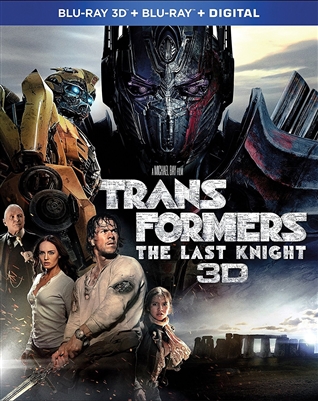 Transformers: The Last Knight 3D Blu-ray (Rental)