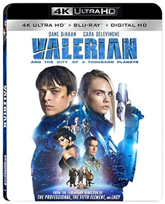 Valerian and the City of a Thousand Planets 4K UHD Blu-ray (Rental)