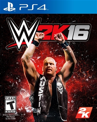 WWE 2K16 PS4 Blu-ray (Rental)