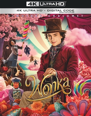 Wonka 4K UHD 01/24 Blu-ray (Rental)