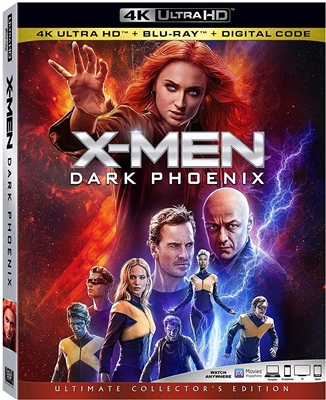X-Men: Dark Phoenix 4K 07/19 Blu-ray (Rental)