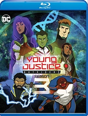 Young Justice Outsiders: The Complete Third Season Disc 1 Blu-ray (Rental)