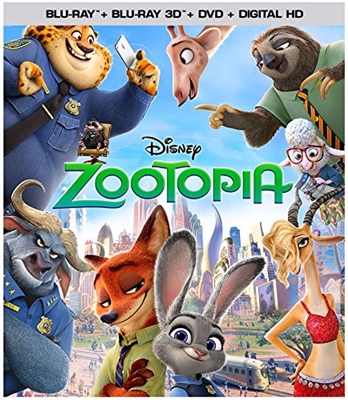 Zootopia 3D Blu-ray (Rental)
