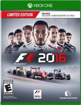 F1 2016 Xbox One Blu-ray (Rental)
