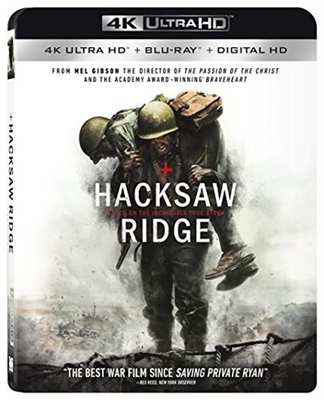 Hacksaw Ridge 4K UHD 01/17 Blu-ray (Rental)