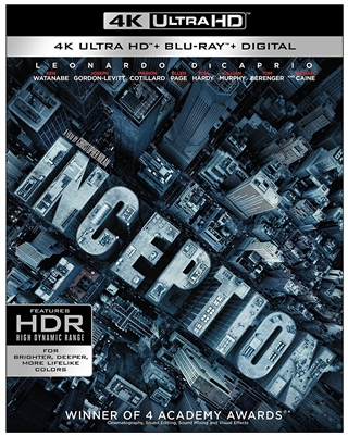 Inception 4K UHD Blu-ray (Rental)