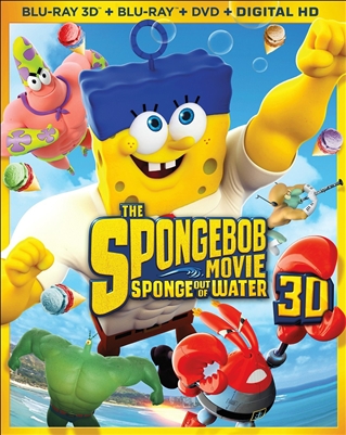 SpongeBob Movie: Sponge Out of Water 3D Blu-ray (Rental)