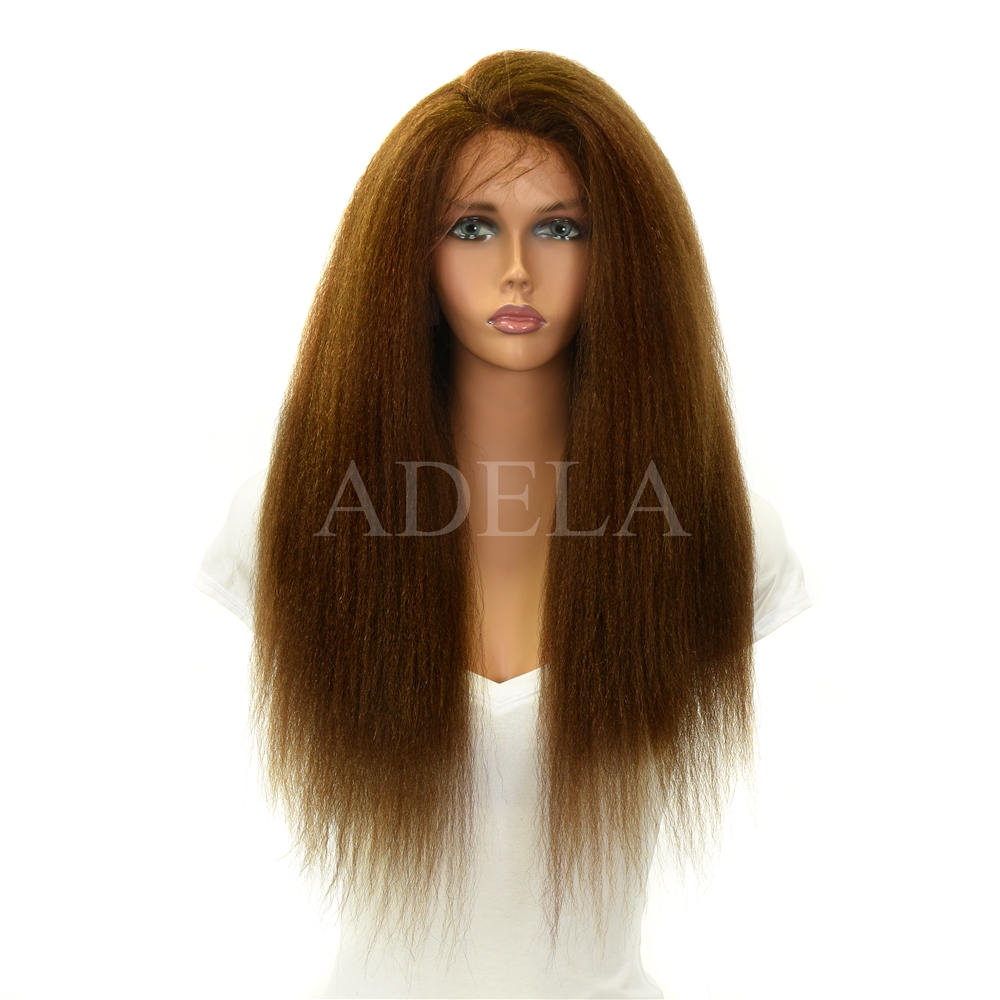 Lace Front Wig - Kinky Straight