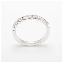 Elegant Platinum 0.70ct Diamond Eternity Ring