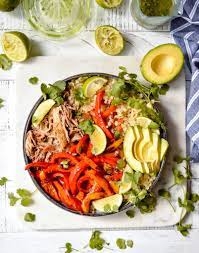 Pork Fajitas Bowl of Goodness