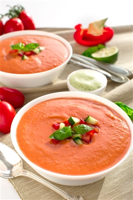 Gazpacho with Basil