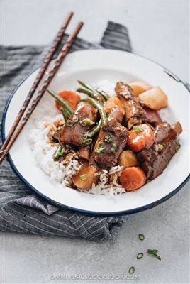 Chinese Braised Pork Country Ribs