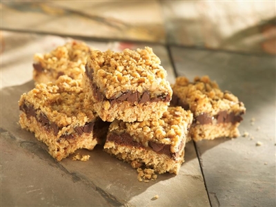 Coconut, Almond, and Chocolate Carmelitas Cookie Bars