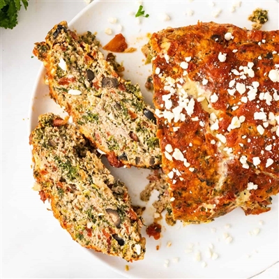 Greek inspired Meatloaf