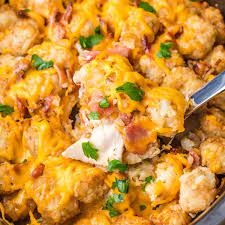 BBQ Chicken and Tater Tot Pot Pie