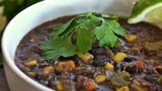 Mexican Black Bean and Corn Soup