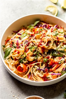 Rice Noodle Salad with Fresh Herbs
