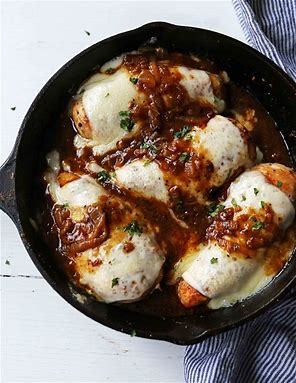 French Onion Chicken Breast