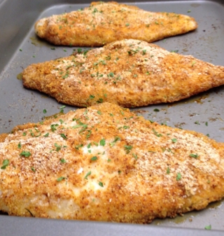 Baked Cornmeal Crusted Catfish