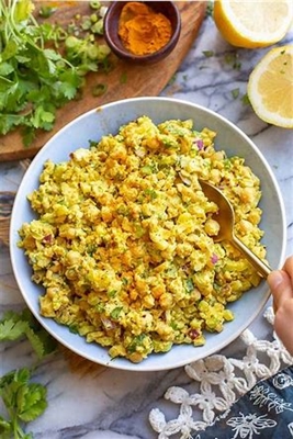Chick pea Curry Salad