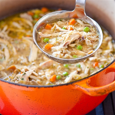 Chicken, Vegetable and  Wild Rice Soup