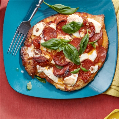 Grilled Mozzarella Chicken with Genoa Salami