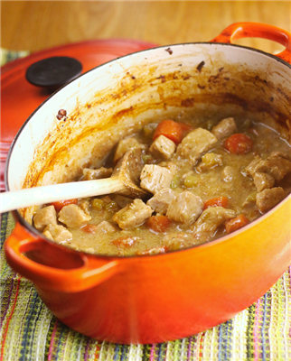 Pork Stew with Apples and Cider