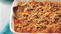 Struesel Topped Mashed Sweet Potatoes FAMILY SIZE