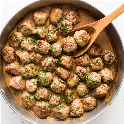 Swedish Meatballs with Noodles