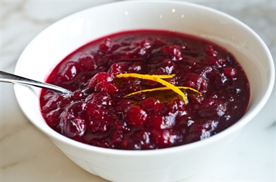 Cranberry Apple compote