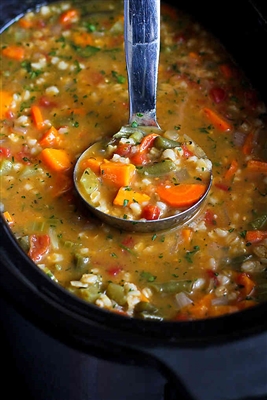 Vegetable and Barley Soup