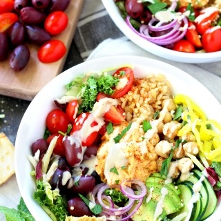 Mediterranean Salad Cup