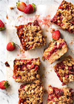 Triple Berry Pie Crumble Bars