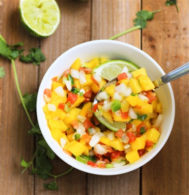 Mojo Chicken Breast with Pineapple Mango Salsa