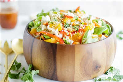 Asian Orange and Almond Salad