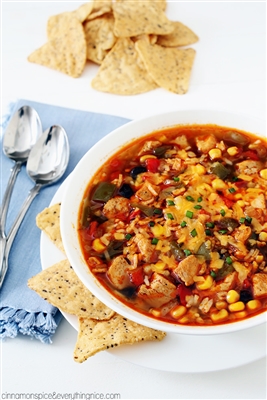 Chicken Fajita Soup