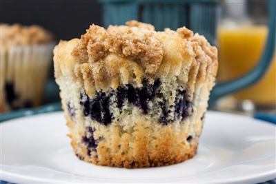 Blueberry Lemon Crumb Muffins