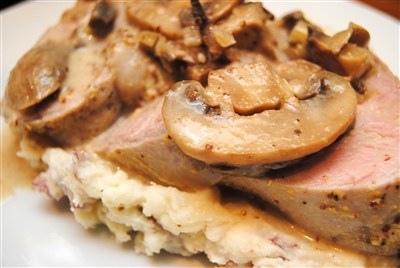 Pork Tenderloin Marsala