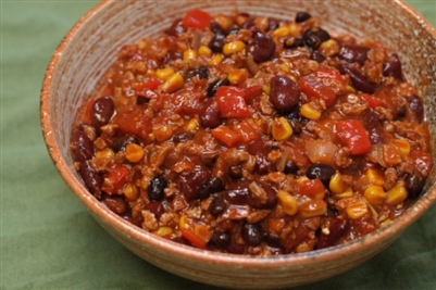 Soy Chorizo Chili