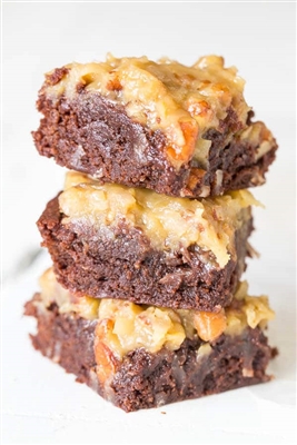German chocolate brownies